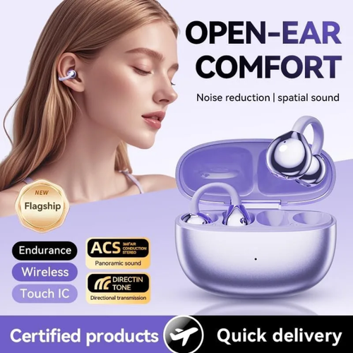 Auriculares TWS con Cancelación de Ruido Bluetooth 5.4 | Clip IA